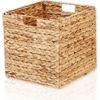 Lycce Aufbewahrungskorb Kallax Box Wasserhyazinthe 33 x 33 x