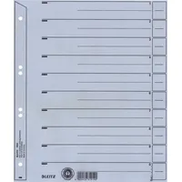 Leitz Trennblatt DIN A4 Grau 25 St.