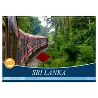Calvendo Sri Lanka - Eine Bilder-Reise (Wandkalender 2026 DIN