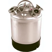 Ich-zapfe Reinigungsbehälter 4 Fittinge Weiß