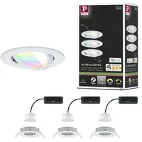 Paulmann 92433 LED Einbauleuchte Nova Coin rund 84mm 50°