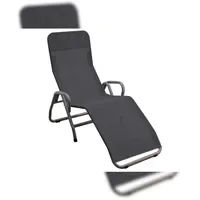 MFG Bäderliege Pool 3 Anthrazit/Schwarz