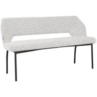 Must Living Bank Bloom 150 cm, Boucle Hellgrau