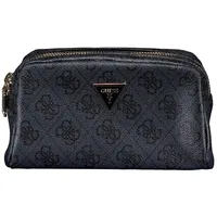 GUESS Utensilientasche Zamira Double Zip Coal Logo