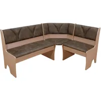 Moebel-direkt-online möbel direkt online Eckbank 124x165 cm Silvia