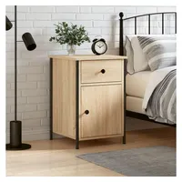 VidaXL Nachttisch Sonoma-Eiche 40x42x60 cm Holzwerkstoff