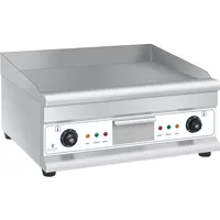 Royal Catering Doppel-Elektro-Grillplatte - 60 cm - glatt -