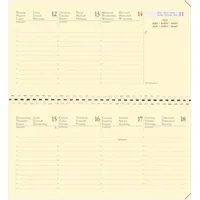 Quo Vadis Planital 8,8x17cm Soho ebenholzschwarz 2026