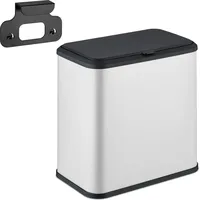 Relaxdays Mülleimer, 5 l, zum Einhängen, Inneneimer, Küche -