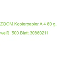 Zoom image ZOOM Kopierpapier 80g 500 Blatt