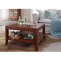 Massivmoebel24 MASSIVMOEBEL24.DE Couchtisch Sheesham70x70x40 walnuss geölt Brooklyn #10