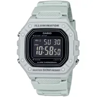 Casio Collection W-218H-8BVEF Silikon 43,0 mm
