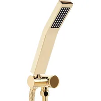 Beliani Handbrause Gold Metall Rechteckig Stab 1 Strahlart Modern