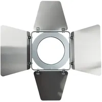 Showtec Barndoor for Parcan 36 Poliertes vierflügeliges Aluminium-Flügeltor