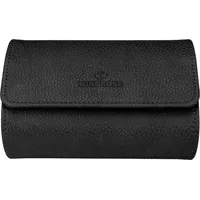 Windrose Reise-Uhrenetui 2 Uhren) schwarz