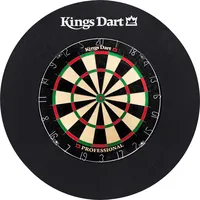 Kings Dart Dart-Set Profi Professional (Metallring), Schwarz