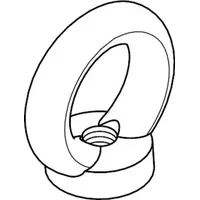 Industrial Quality Supplies DIN 582 Ringmutter, Edelstahl A4 M30