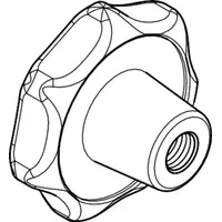 Industrial Quality Supplies DIN 6336 Sterngriff, GG D 40