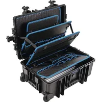 Tecwerk Schalenkoffer 42-tlg. grau 43,5 l