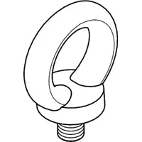 Industrial Quality Supplies DIN 580 Ringschraube, C15E M64 HP