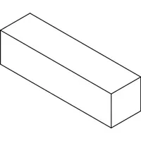 Industrial Quality Supplies DIN 6880 Keil, ST (C45+C) 3x3x1000