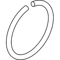 Industrial Quality Supplies DIN 7993 Runddraht-Sprengring, FST A 22