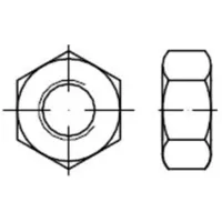 Industrial Quality Supplies EN 14399-4 Sechskant-Passschraube, 10 Z tZn
