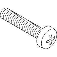 Industrial Quality Supplies DIN 7985 Linsenschaube, 4.8 galZn -H