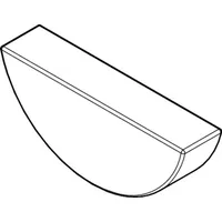 Industrial Quality Supplies DIN 6888 Scheibenfeder, ST C45K 2,5x3,7