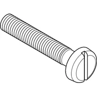 Industrial Quality Supplies DIN 85 Flachkopfschraube mit Schlitz, KST