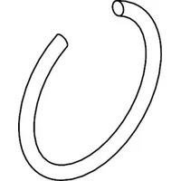 Industrial Quality Supplies DIN 7993 Runddraht-Sprengring, FST B 8