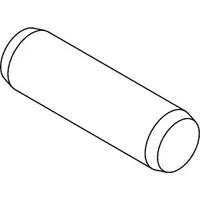 Industrial Quality Supplies ISO 8734 Zylinderstift durchgehärtet, ST A