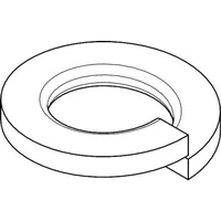 Industrial Quality Supplies DIN 128 Federring, FST A 22