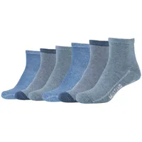 Mustang Damen Kurzsocken 6er Pack 35/38 stone mix -