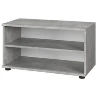 Vicco Bücherregal Berno, Beton, 70.8 x 38.9 cm mit