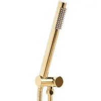 Beliani Handbrause Gold Metall Rund Stab 1 Strahlart Modern