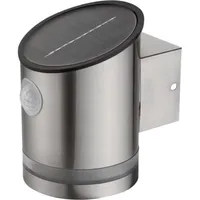 ChiliTec LED Solar Wandleuchte "SWL 119-ES" PIR Bewegungsmelder, IP44,