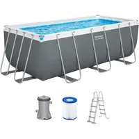 BESTWAY Power Steel Frame Pool Set 412 x 201
