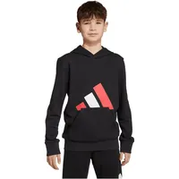 Adidas Essentials Kapuzenpullover - Black / Pure Ruby /