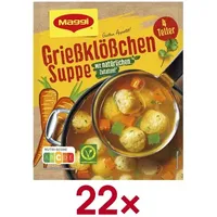 Maggi® Grießklößchen Suppe 22x 4 Portionen