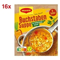 Maggi® Buchstaben Suppe 16x 4 Portionen