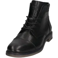 Bugatti Schnürboots Stiefel, Schnürstiefelette, Business-Boots mit Reißverschluss, Gr. 45