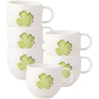 Villeroy & Boch With Love Henkelbecher Good Luck 6er