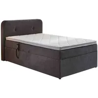 SUN GARDEN Boxspringbett Inkl. Topper - Grau