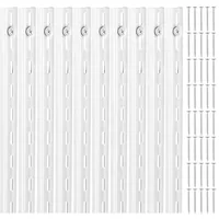 Vevor Regalpilaster, 990 mm, 10er-Pack, aufrechtes Wandregalsystem, robustes Stützsystem
