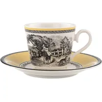 Villeroy & Boch Audun Ferme Kaffeetasse mit Untertasse 150