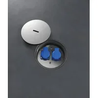 Bs bodensteckdosen Schuko-Steckdose 2 St.