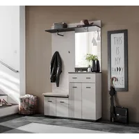 99rooms Muza Garderobenset Kaschmir Schwarz