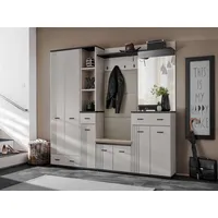 99rooms Muza Garderobenset Kaschmir Schwarz