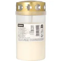 Papstar Grablicht 12,5 cm Ø 6,4 cm weiß